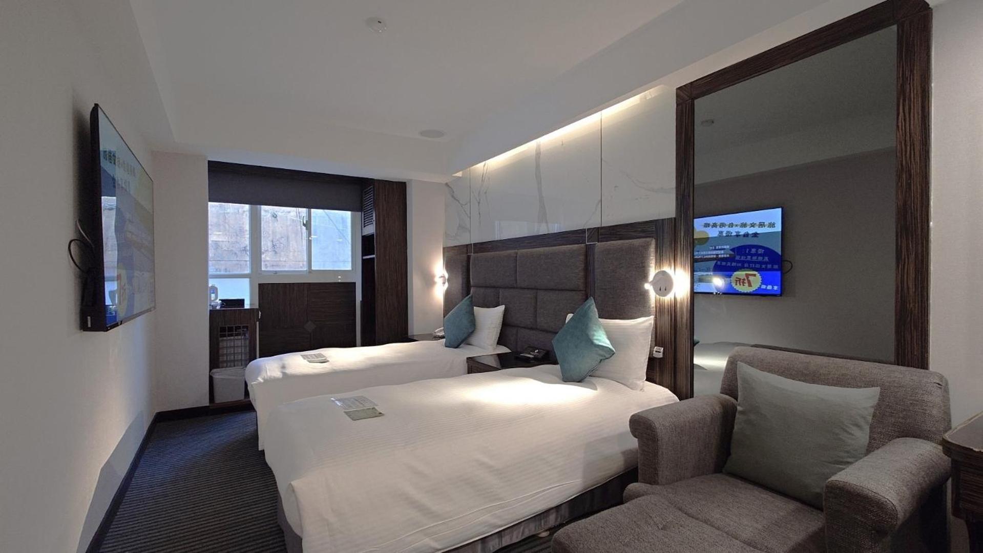 Hub Hotel - Zhongshan Branch Taipei Esterno foto